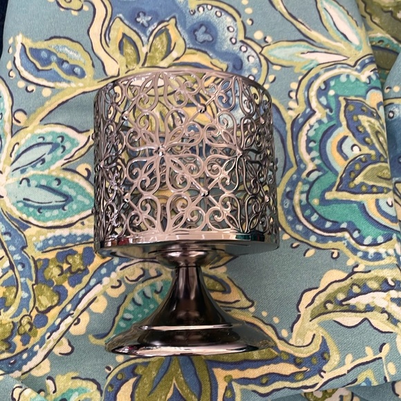 Bath & Body Works Other - NWT Bath and Body Works Silver Candle Holder​